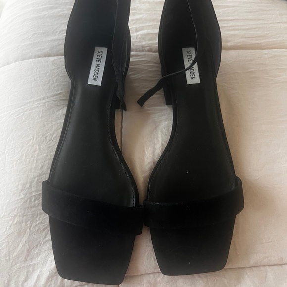 Steve Madden Square Toe Sandal black size 13 - Picture 2 of 6